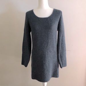 Peruvian Connection waffle weave alpaca sweater Sz L